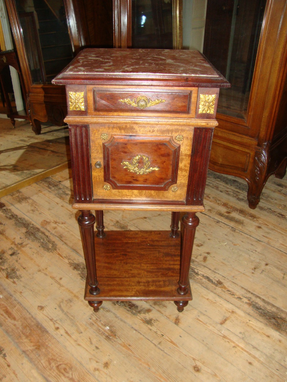 FRENCH LOUIS XV1 STYLE BEDSIDE CABINET