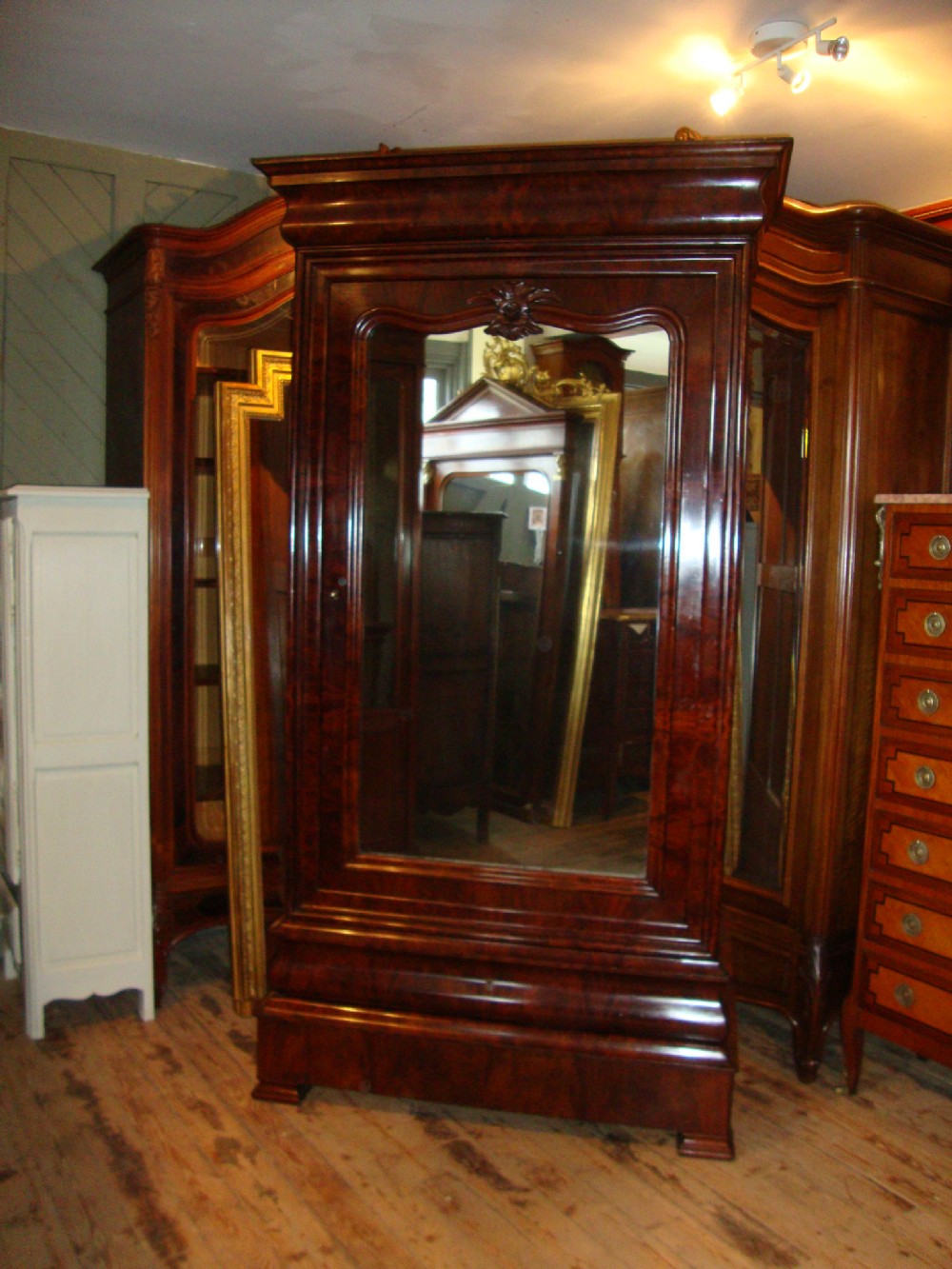 FRENCH LOUIS PHILIPPE STYLE ARMOIRE