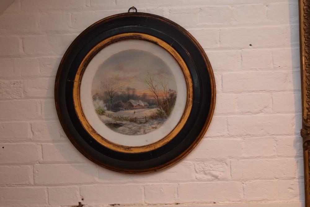 REGENCY CIRCULAR PAINTING
