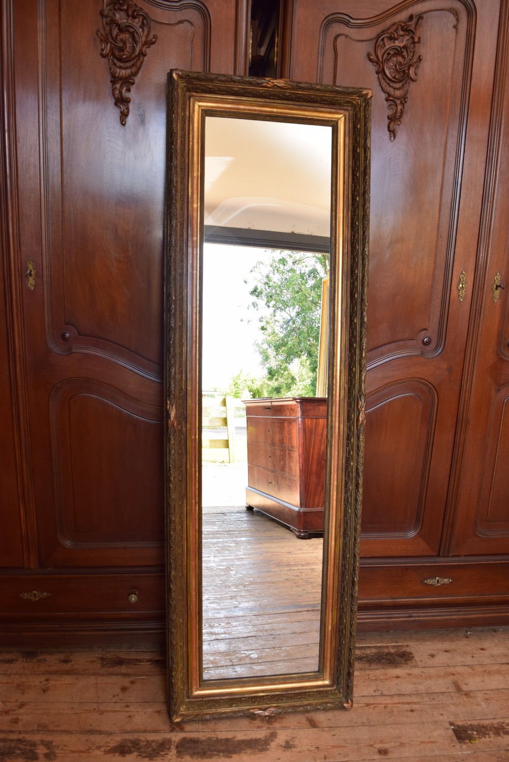 FRENCH GILDED MIRROR