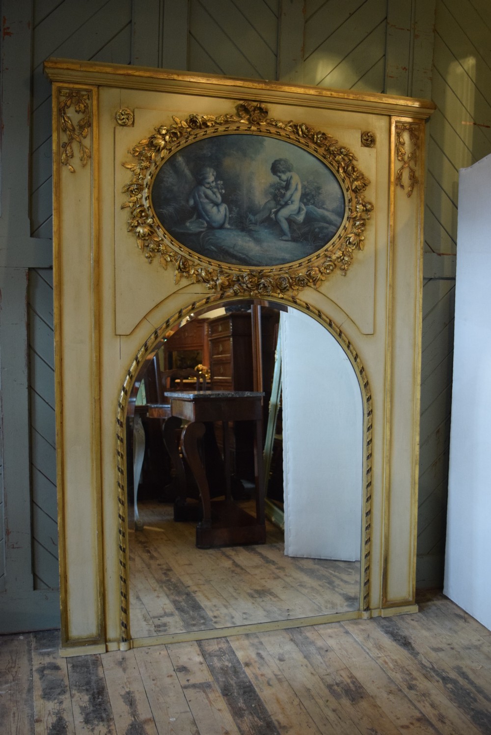 FRENCH TRUMEAU MIRROR