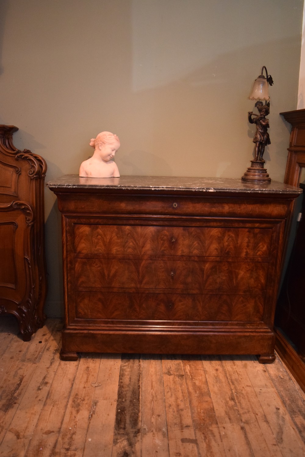 FRENCH LOUIS PHILIPPE CHEST OF DRAWERS