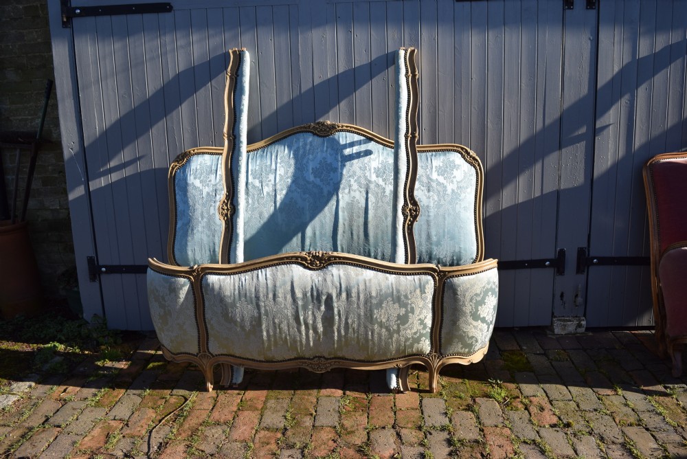 FRENCH LOUIS XV STYLE KING CORBEILLE BED