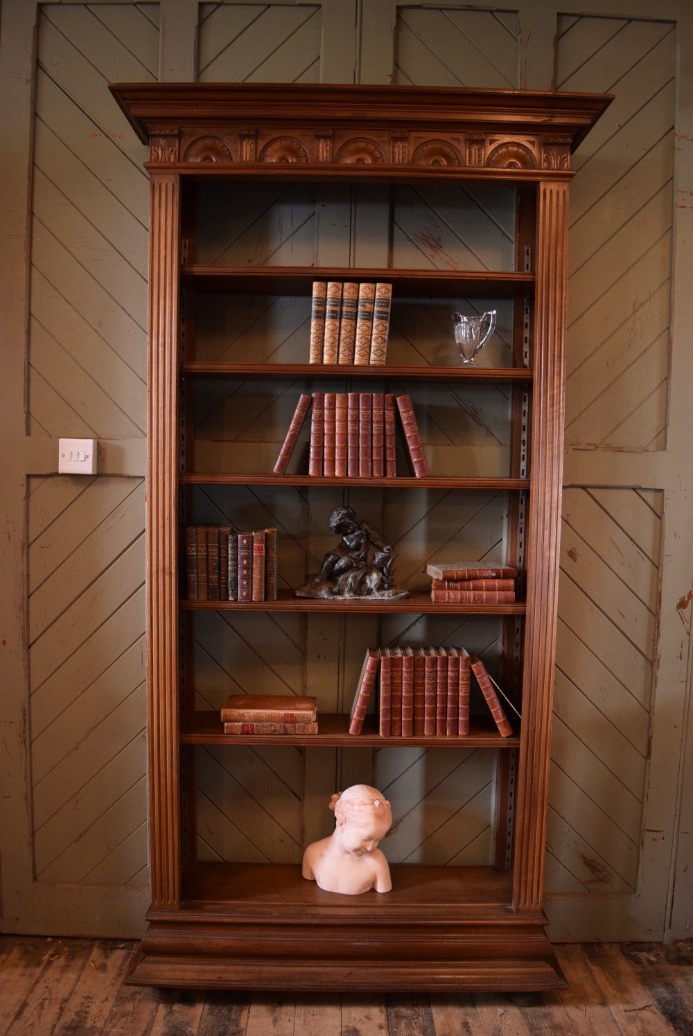 FRENCH OPEN BOOKCASE