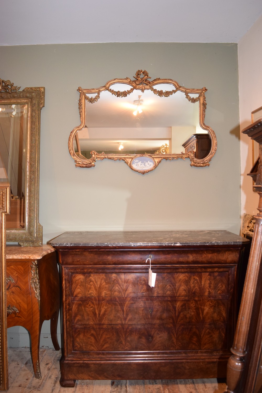FRENCH GILDED MIRROR