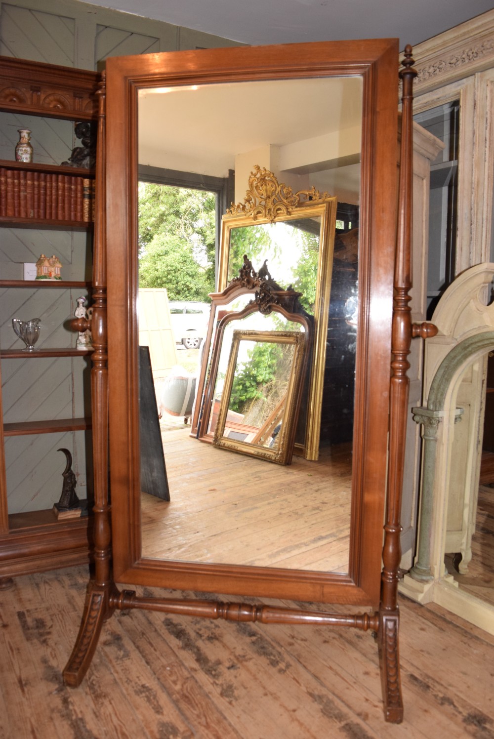 FRENCH CHEVAL MIRROR 