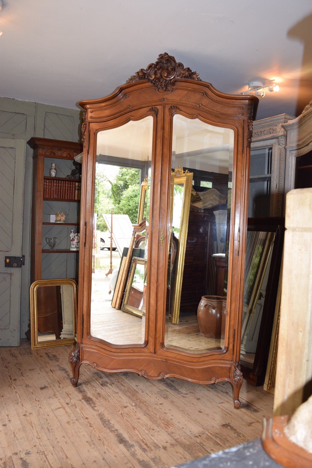 FRENCH LOUIS XV STYLE ARMOIRE WARDROBE
