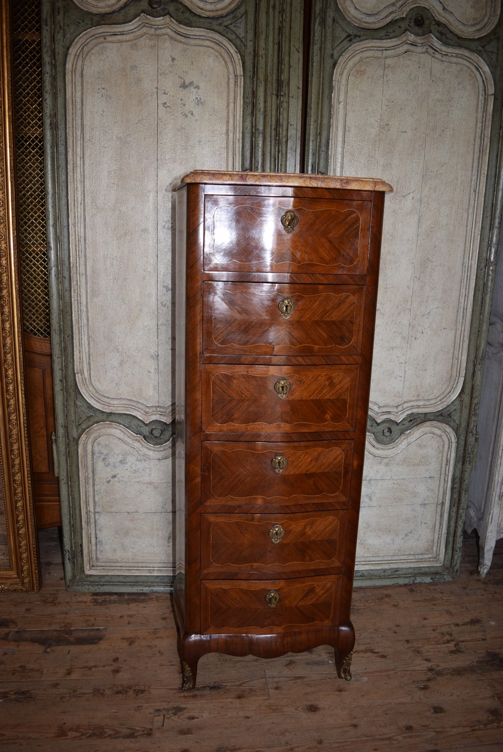 LOUIS XV STYLE 6 DRAWER CHEST