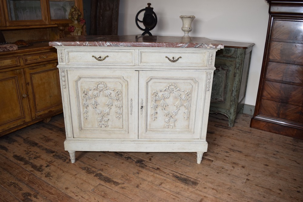 FRENCH PAINTED BUFFET