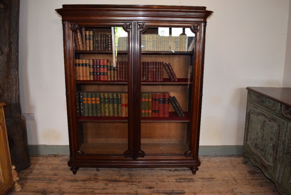 FRENCH ROSEWOOD BOOKCASE