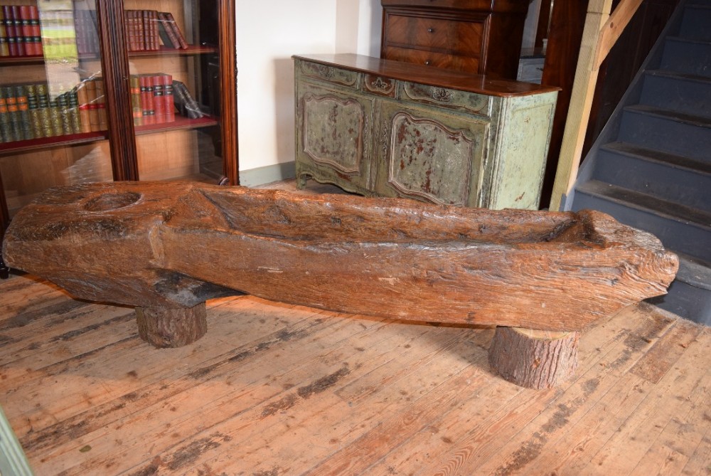 18th CENTURY FRENCH CATTLE WATER TROUGH