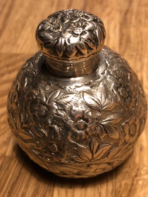 Silver Scent Bottle