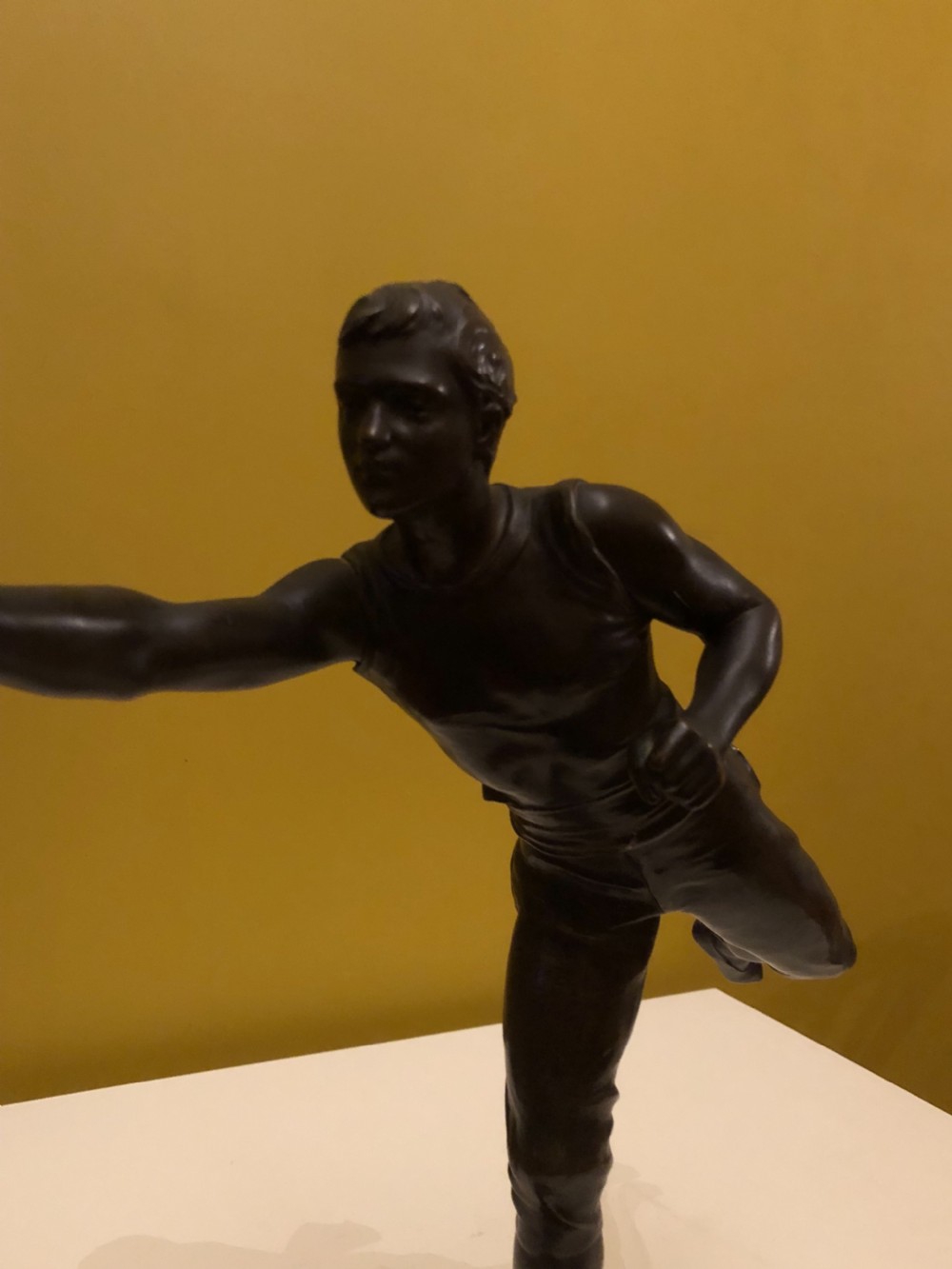 Bronze figure of a dancer  View II