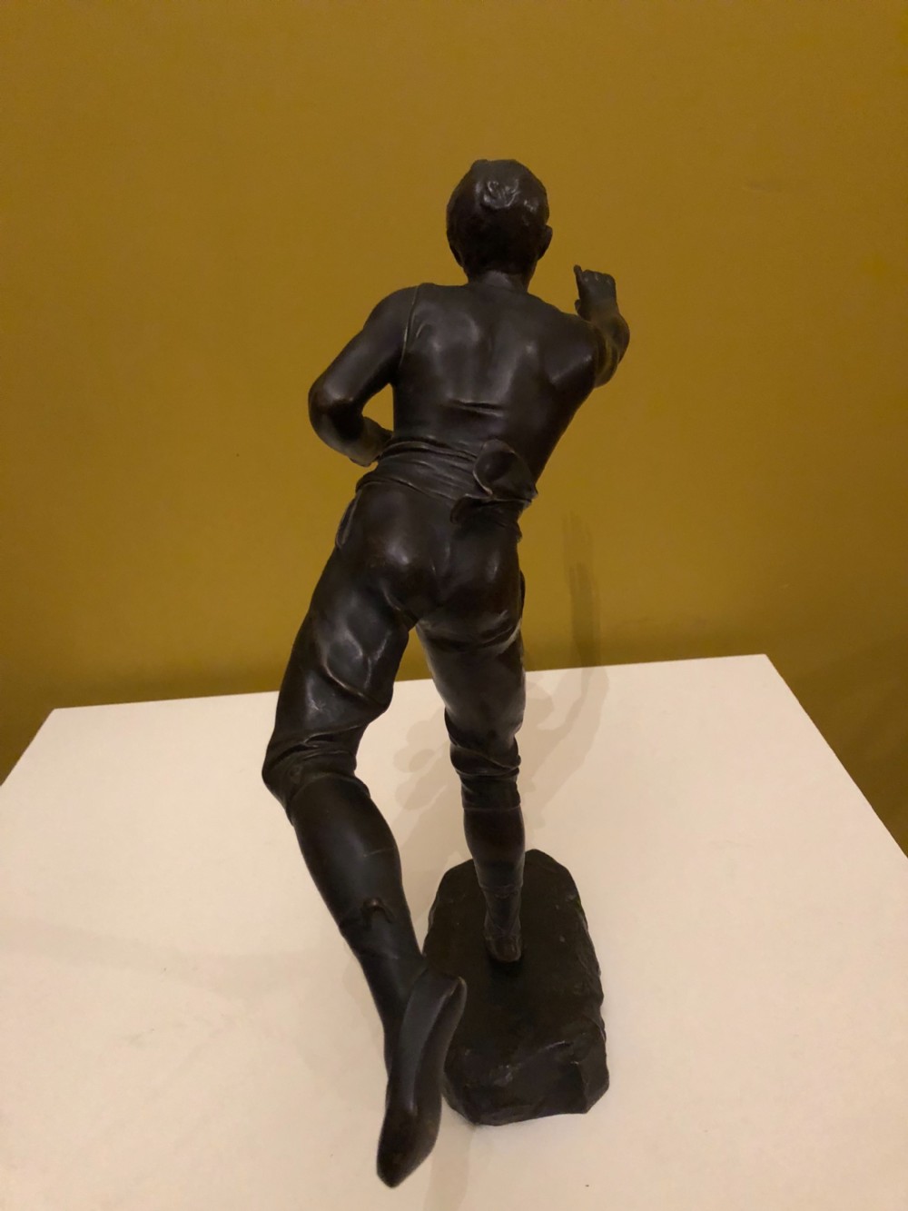 Bronze figure of a dancer  View V