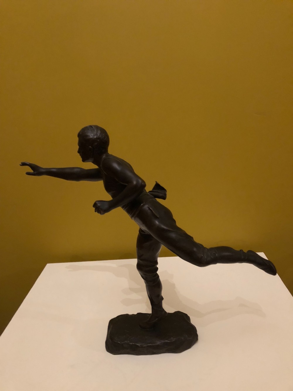 Bronze figure of a dancer  View VI