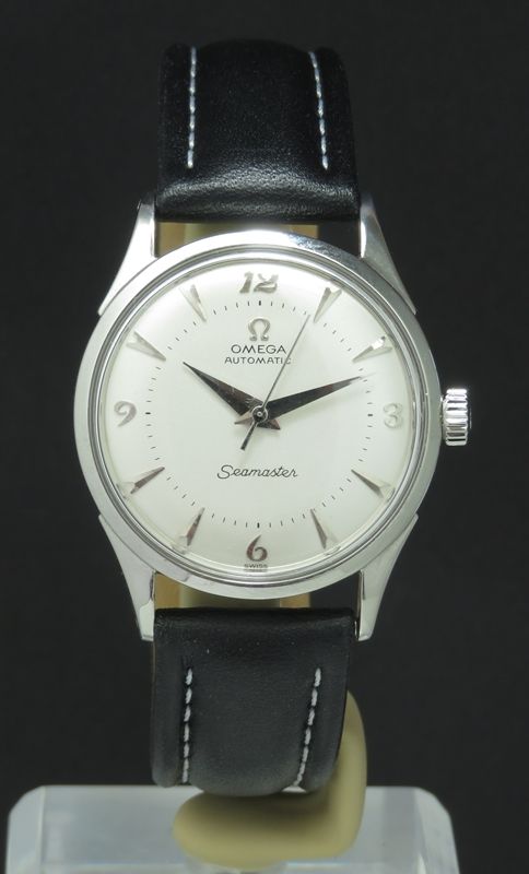 fig 3. SUPERB OMEGA SEAMASTER MARK 1 AUTOMATIC BUMPER MENS VINTAGE WATCH C1950