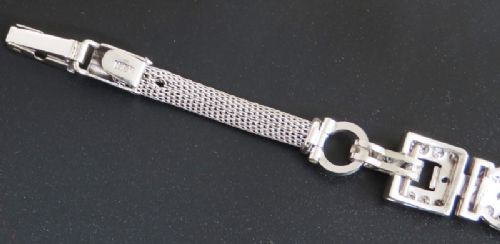 fig 7. ABSOLUTELY STUNNING LONGINES PLATINUM AND DIAMOND LADIES ART DECO COCKTAIL WATCH C1930