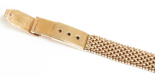 fig 4. WONDERFUL HEAVY SOLID 9CT GOLD OMEGA LADIES VINTAGE COCKTAIL WATCH C1950