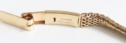 fig 6. WONDERFUL HEAVY SOLID 9CT GOLD OMEGA LADIES VINTAGE COCKTAIL WATCH C1950