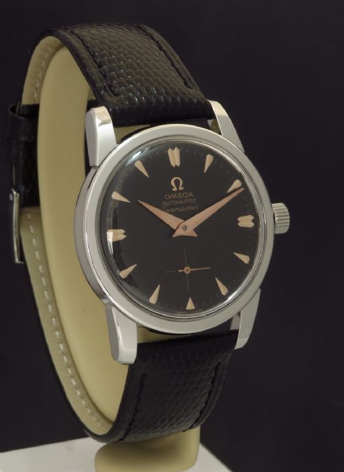 fig 1. WONDERFUL OMEGA SEAMASTER CALIBRE 491 AUTOMATIC MENS VINTAGE WATCH C1957