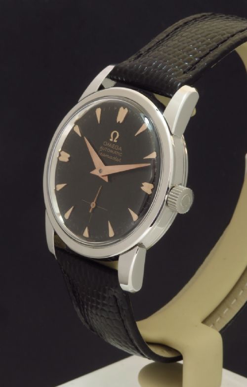 fig 6. WONDERFUL OMEGA SEAMASTER CALIBRE 491 AUTOMATIC MENS VINTAGE WATCH C1957