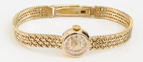 fig 3. WONDERFUL SOLID 9CT GOLD ROLEX PRECISION LADIES COCKTAIL WATCH C1963