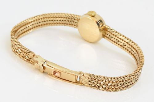 fig 5. WONDERFUL SOLID 9CT GOLD ROLEX PRECISION LADIES COCKTAIL WATCH C1963
