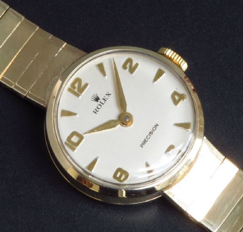 fig 5. WONDERFUL SOLID 9CT GOLD ROLEX LADIES VINTAGE COCKTAIL WATCH C1961