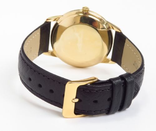 fig 2. WONDERFUL SOLID 9CT GOLD OMEGA GENEVE AUTOMATIC MENS VINTAGE WATCH C1963