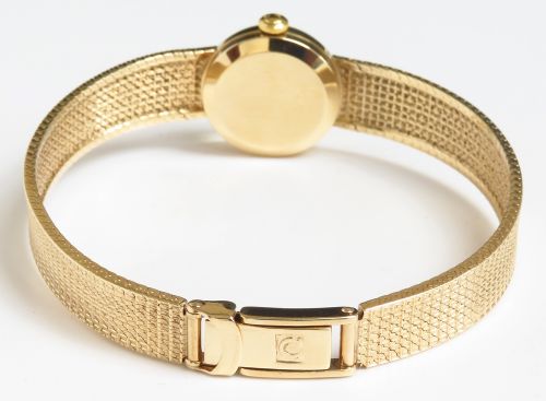 fig 6. BEAUTIFUL MINT CONDITION SOLID 9CT GOLD OMEGA DE VILLE LADIES COCKTAIL WATCH C1962