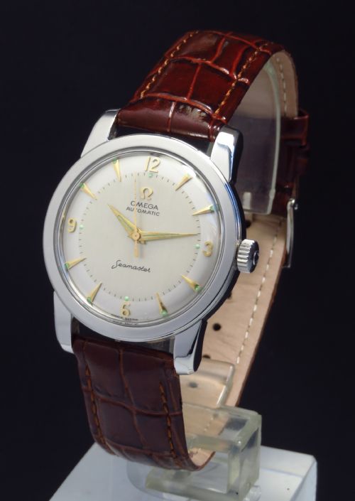 Rare Omega Seamaster Mark 1 Automatic Bumper Mens Vintage Watch C1953