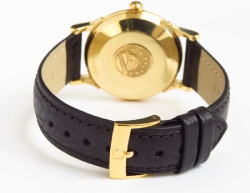 fig 5. RARE SOLID 18CT 18K GOLD OMEGA CONSTELLATION CHRONOMETER AUTOMATIC MENS WATCH 1956