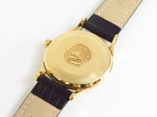 fig 6. RARE SOLID 18CT 18K GOLD OMEGA CONSTELLATION CHRONOMETER AUTOMATIC MENS WATCH 1956