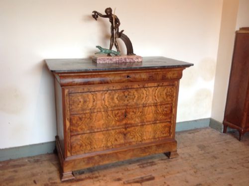French Walnut Chest of Drawers