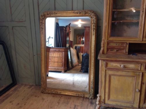 French Gilt Mirror