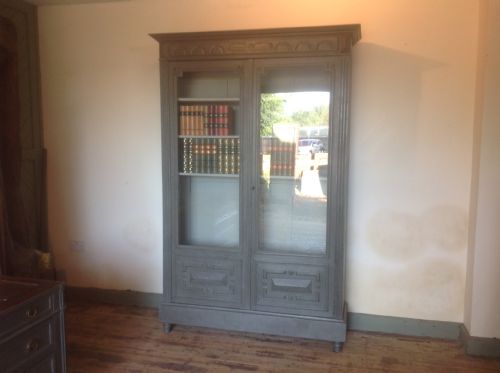 French Painted Bookcase