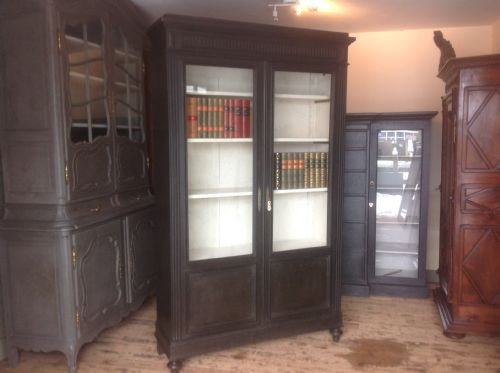 French Painted Bookcase