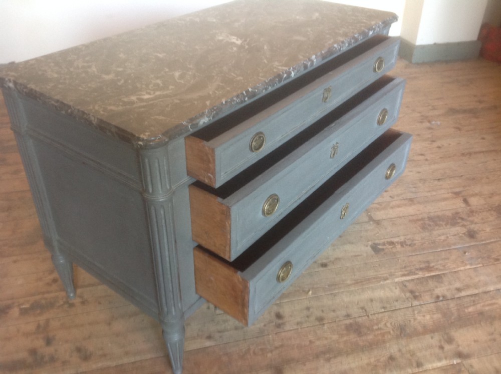 French painted chest of draws View III