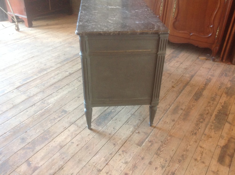 French painted chest of draws View IV