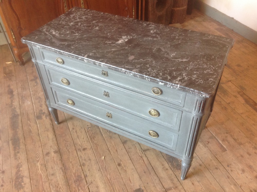 French painted chest of draws View V