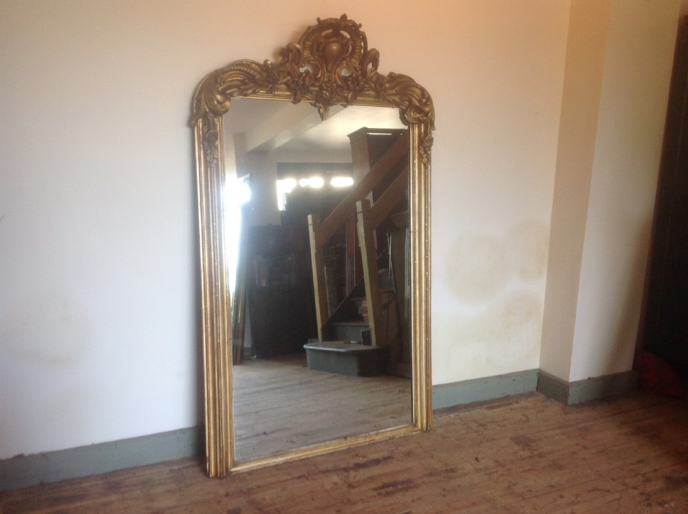 French guilded mirror