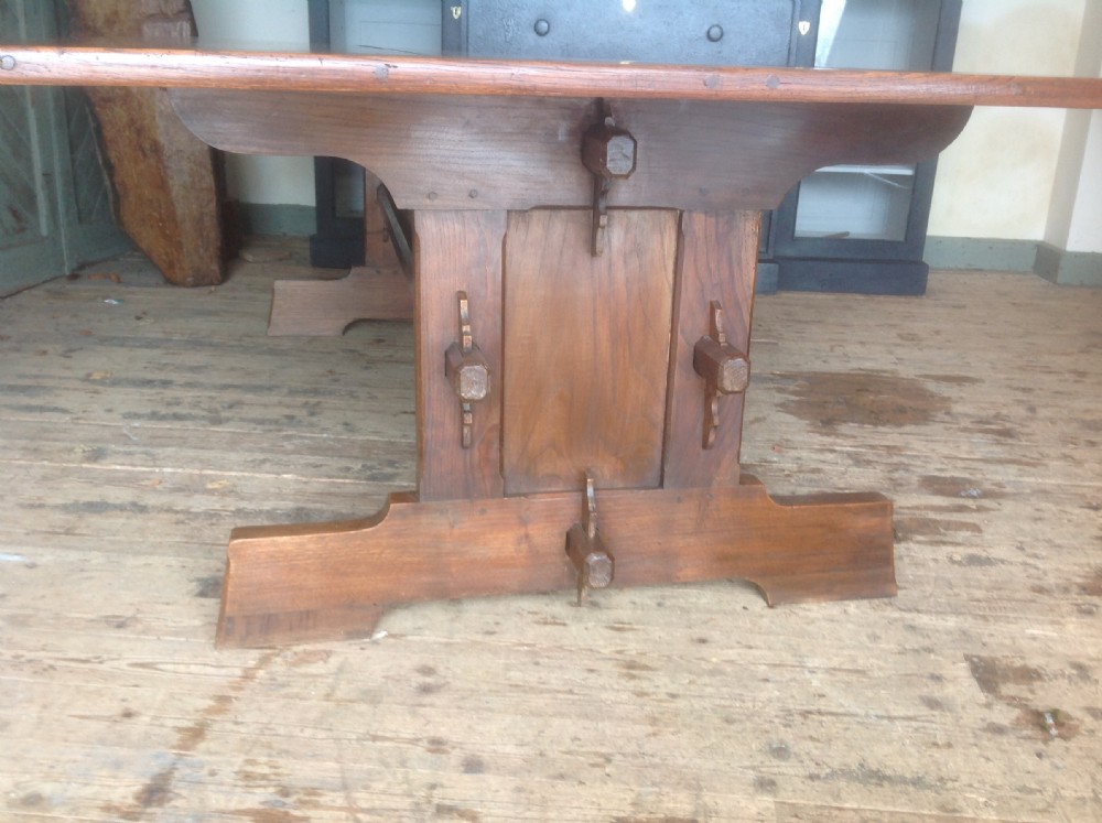 French elm dinning table View V