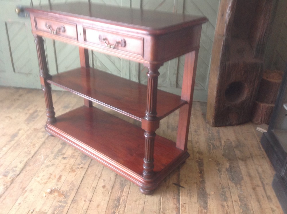 French mahogany server View III