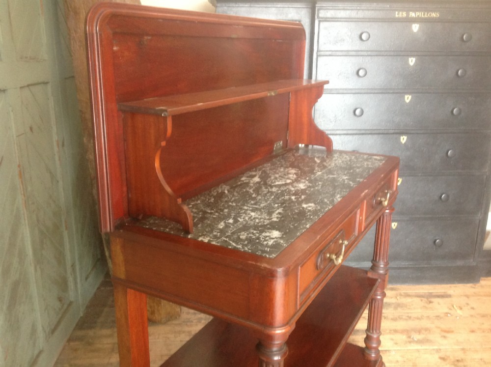 French mahogany server View VI