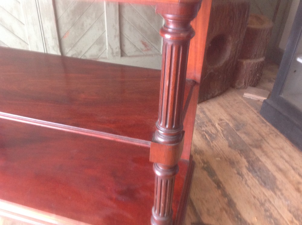 French mahogany server View VII