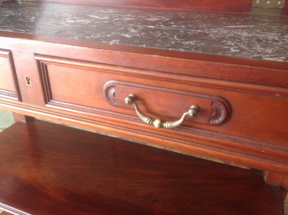 French mahogany server View VIII
