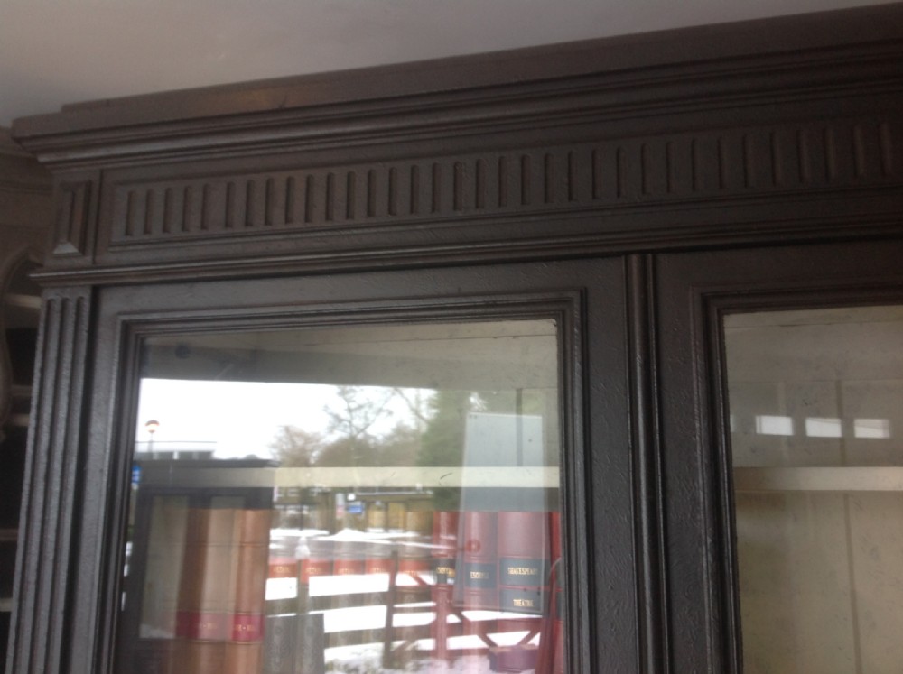 French painted bookcase View V