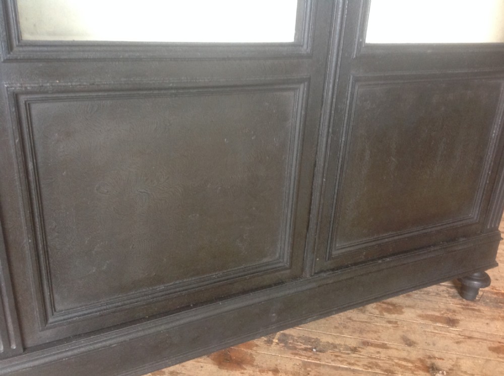 French painted bookcase View VIII
