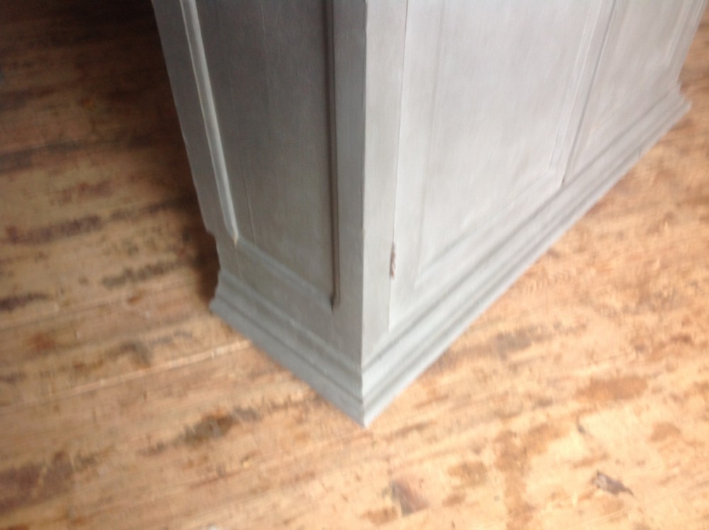 French painted bookcase View II