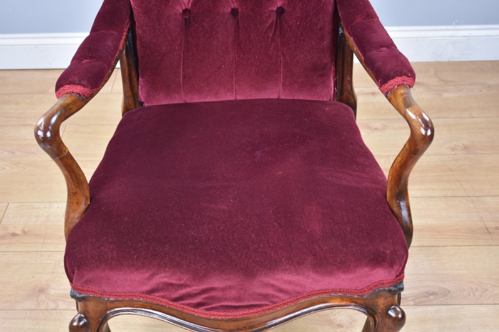 Victorian Mahogany Armchair  View VIII